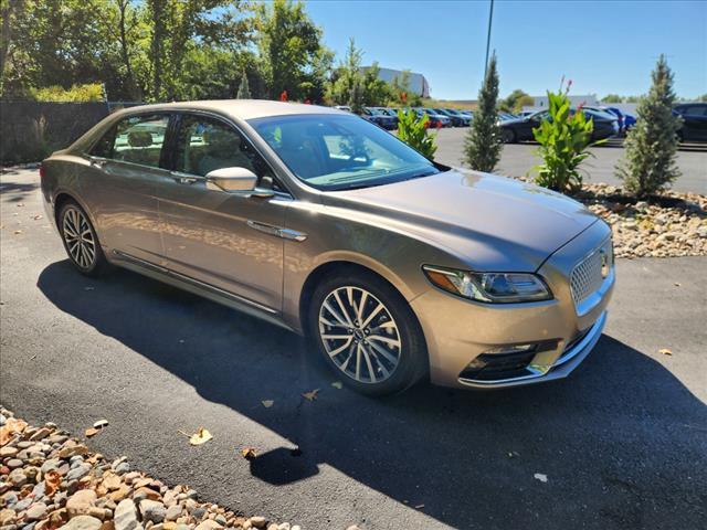 used 2018 Lincoln Continental car, priced at $27,900