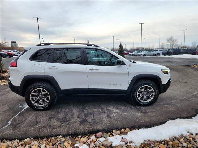 used 2022 Jeep Cherokee car, priced at $25,900