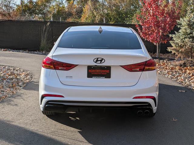 used 2017 Hyundai Elantra car, priced at $12,900