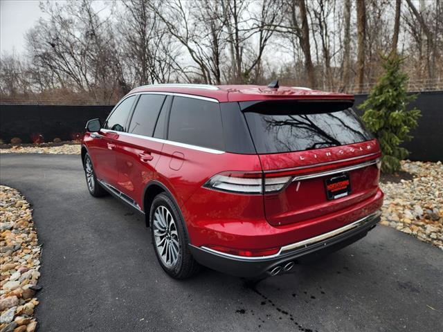 used 2021 Lincoln Aviator car, priced at $47,700