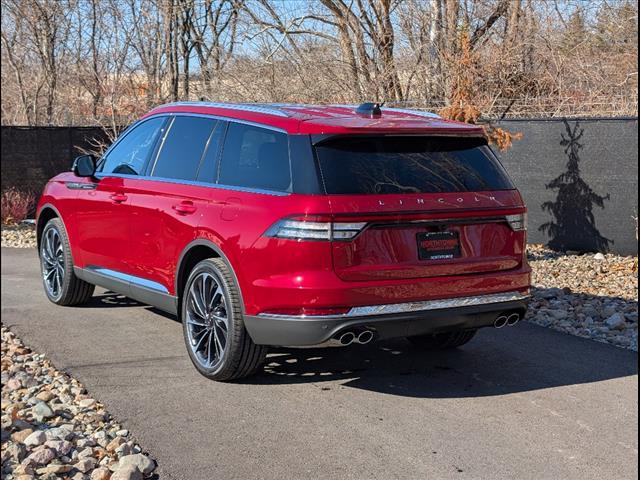 new 2025 Lincoln Aviator car, priced at $75,700