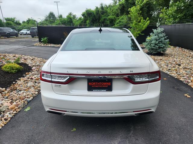 used 2018 Lincoln Continental car, priced at $34,900