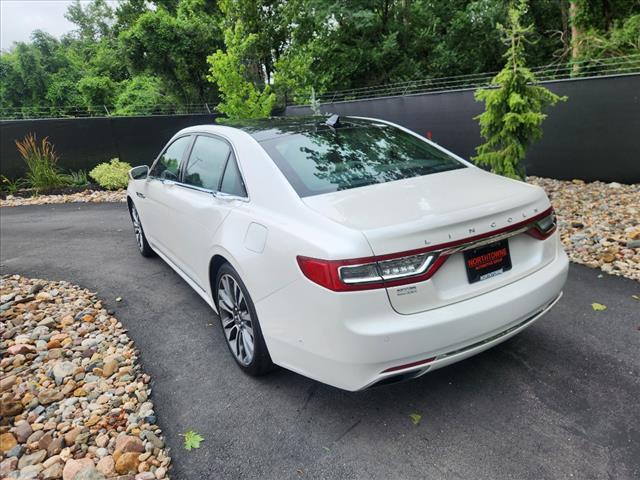 used 2018 Lincoln Continental car, priced at $34,900