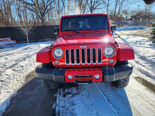 used 2017 Jeep Wrangler Unlimited car, priced at $22,653