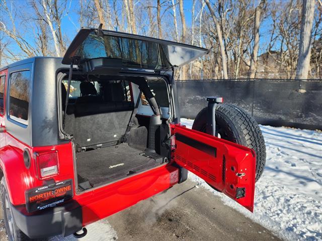 used 2017 Jeep Wrangler Unlimited car, priced at $22,653