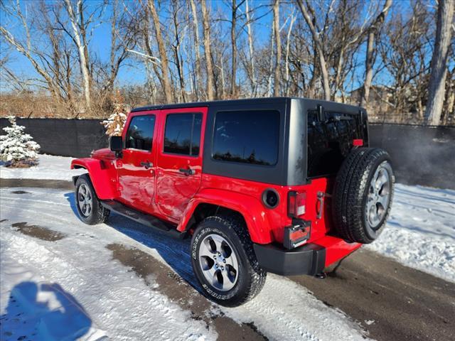 used 2017 Jeep Wrangler Unlimited car, priced at $22,653