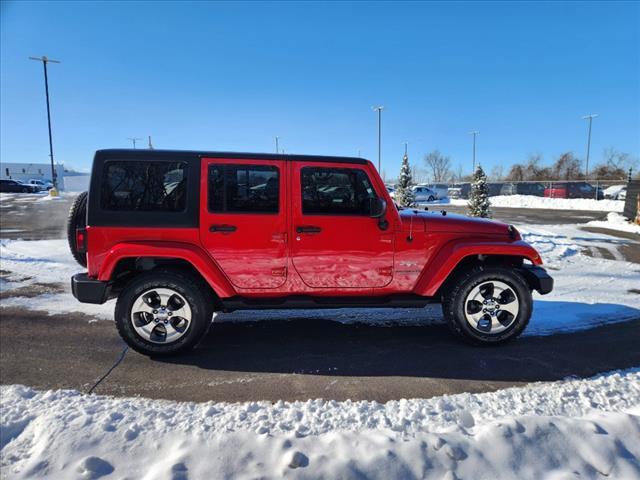 used 2017 Jeep Wrangler Unlimited car, priced at $22,653