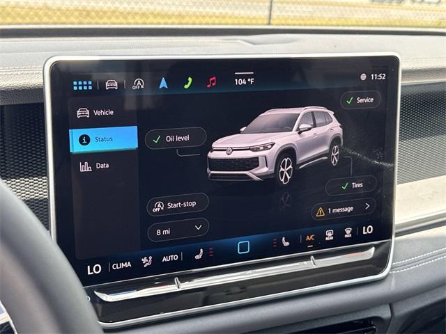 new 2025 Volkswagen Tiguan car, priced at $34,826