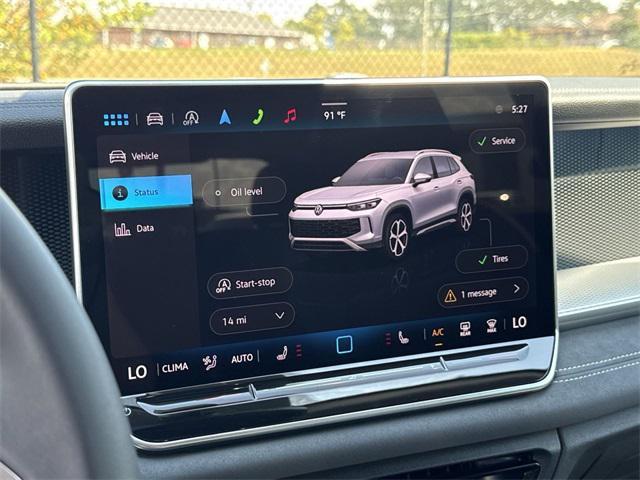 new 2025 Volkswagen Tiguan car, priced at $37,076