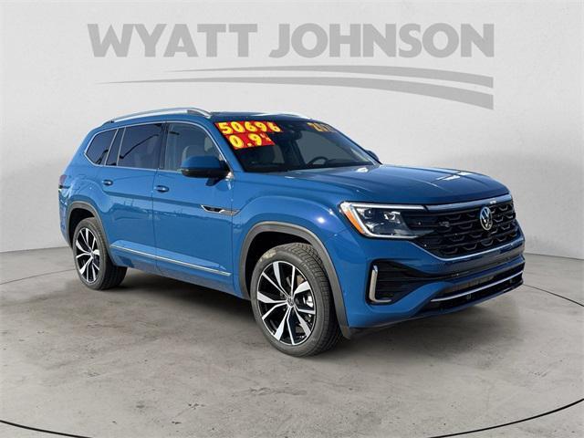 new 2025 Volkswagen Atlas car, priced at $56,196