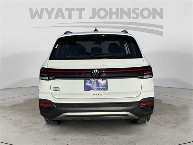 new 2025 Volkswagen Taos car, priced at $27,521