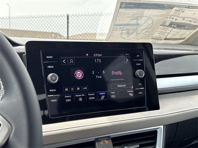 new 2025 Volkswagen Taos car, priced at $30,388