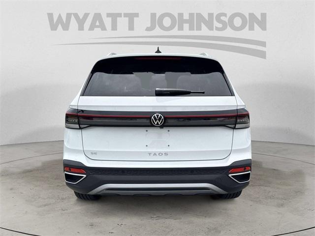 new 2025 Volkswagen Taos car, priced at $30,388