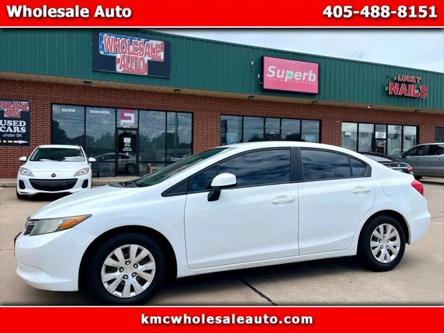 used 2012 Honda Civic car, priced at $6,950