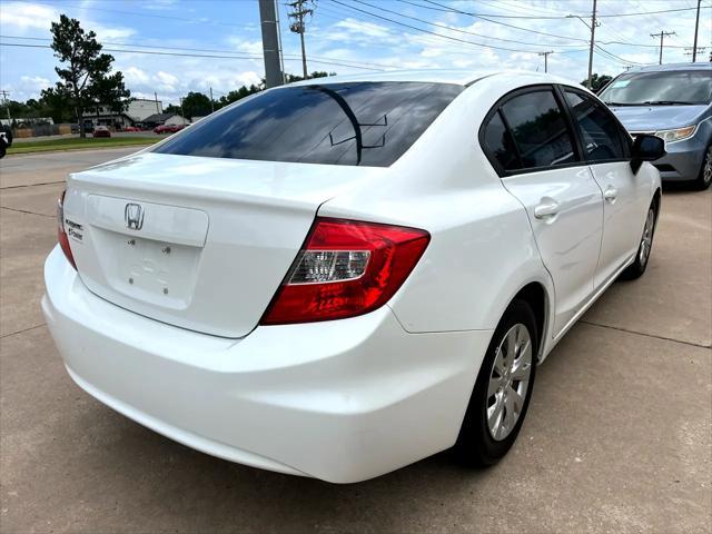 used 2012 Honda Civic car, priced at $6,950