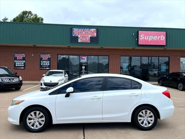used 2012 Honda Civic car, priced at $6,950