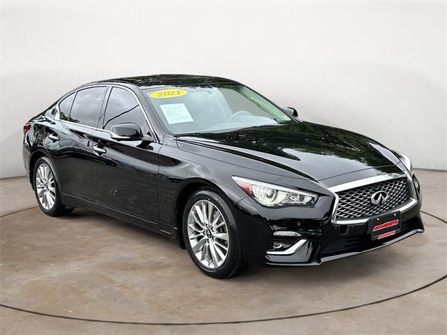 used 2021 INFINITI Q50 car, priced at $27,000