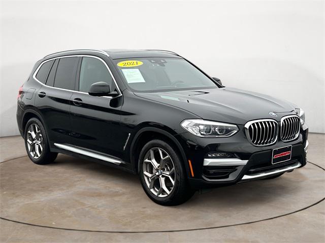 used 2021 BMW X3 car, priced at $28,500