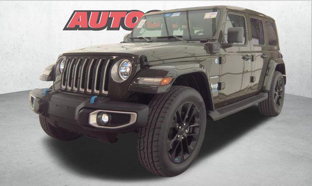 used 2022 Jeep Wrangler Unlimited 4xe car, priced at $32,500