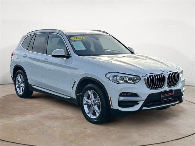 used 2021 BMW X3 car, priced at $25,000