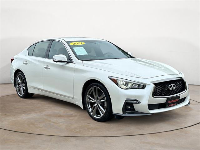 used 2021 INFINITI Q50 car, priced at $27,000