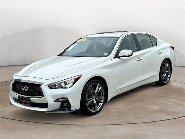 used 2021 INFINITI Q50 car, priced at $27,000