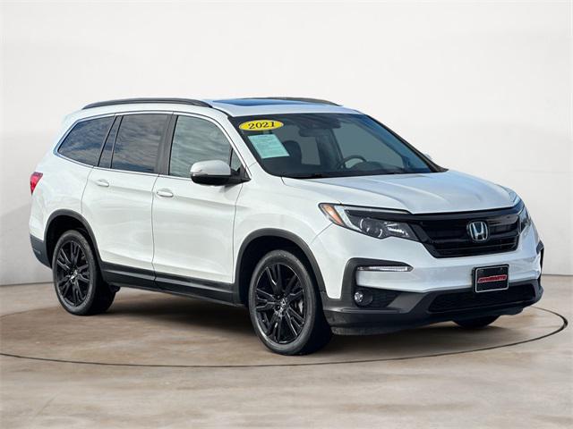 used 2021 Honda Pilot car, priced at $26,000