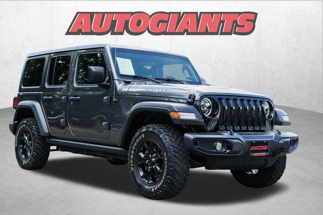 used 2022 Jeep Wrangler car, priced at $30,500