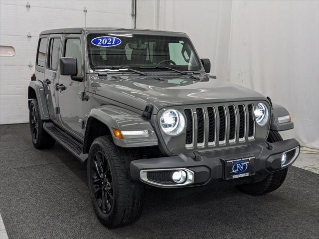 used 2021 Jeep Wrangler Unlimited car, priced at $37,790