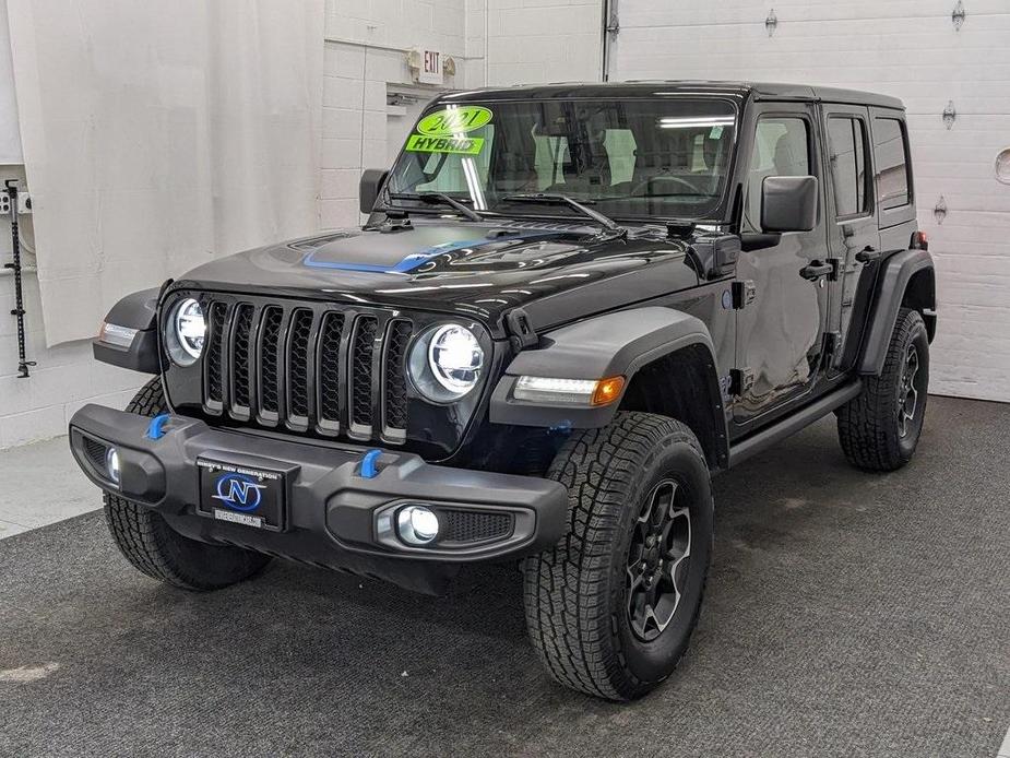 used 2021 Jeep Wrangler Unlimited 4xe car, priced at $37,490