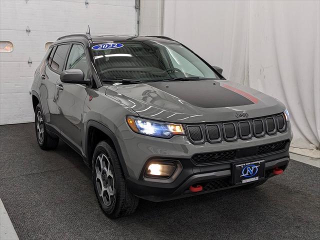 used 2022 Jeep Compass car, priced at $24,990