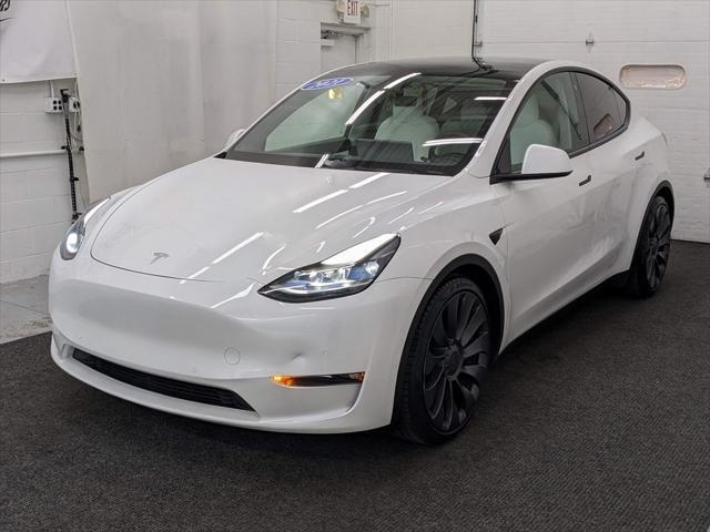 used 2021 Tesla Model Y car, priced at $37,169