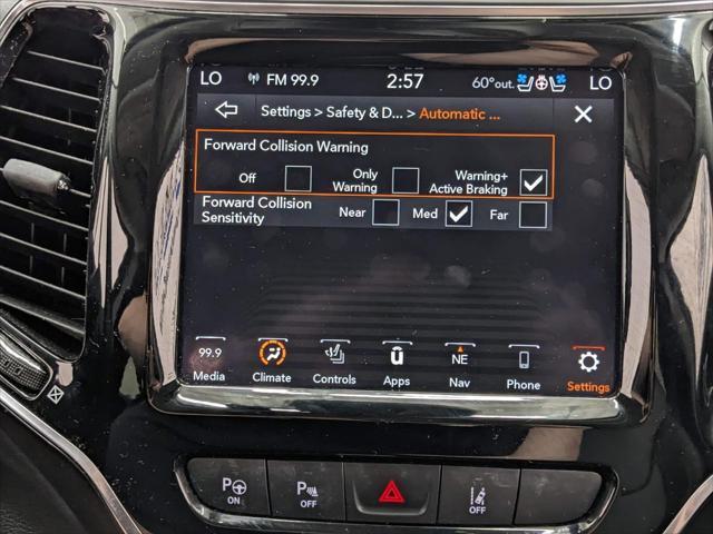 used 2021 Jeep Cherokee car, priced at $23,690