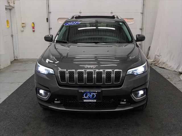 used 2021 Jeep Cherokee car, priced at $22,990