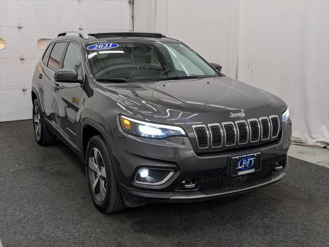 used 2021 Jeep Cherokee car, priced at $22,990