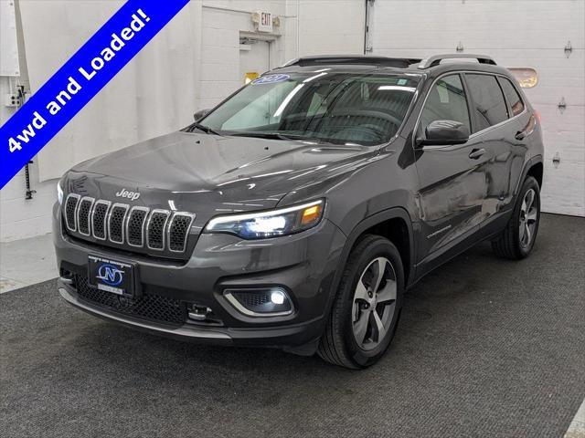 used 2021 Jeep Cherokee car, priced at $23,554