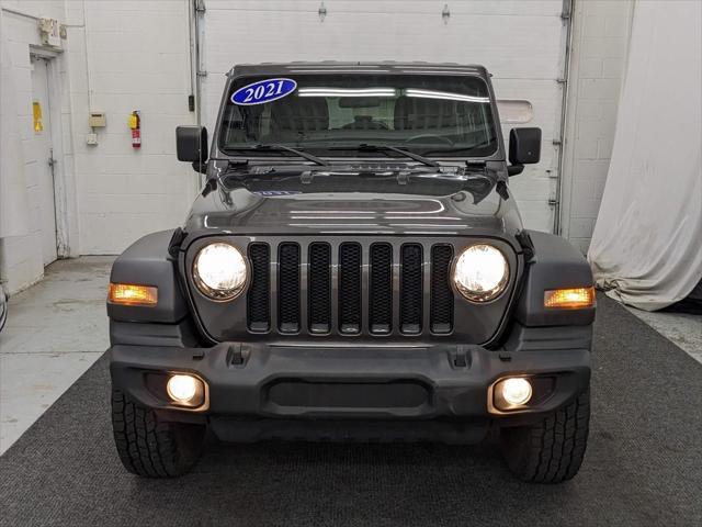 used 2021 Jeep Wrangler Unlimited car, priced at $31,889