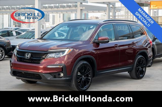 used 2022 Honda Pilot car, priced at $28,500