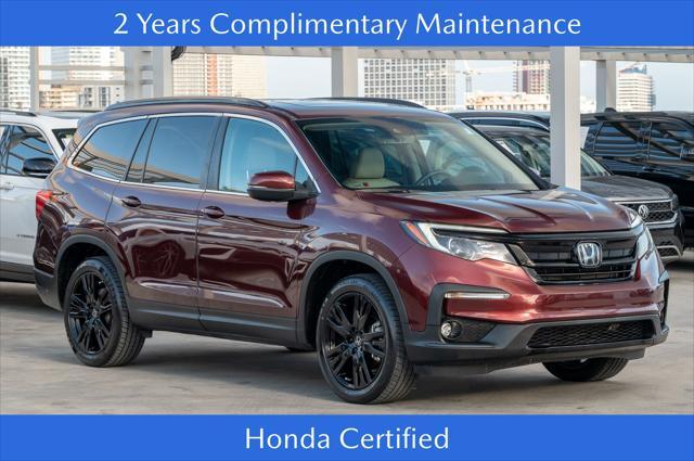 used 2022 Honda Pilot car, priced at $28,000