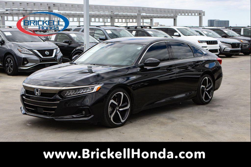 used 2022 Honda Accord Hybrid car, priced at $22,581