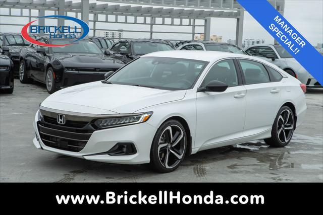 used 2022 Honda Accord car, priced at $21,900