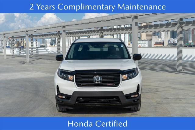 used 2022 Honda Ridgeline car, priced at $27,500