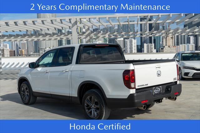 used 2022 Honda Ridgeline car, priced at $27,500