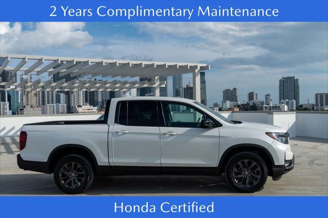 used 2022 Honda Ridgeline car, priced at $27,500