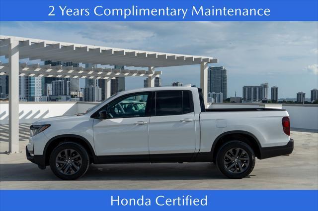 used 2022 Honda Ridgeline car, priced at $27,500