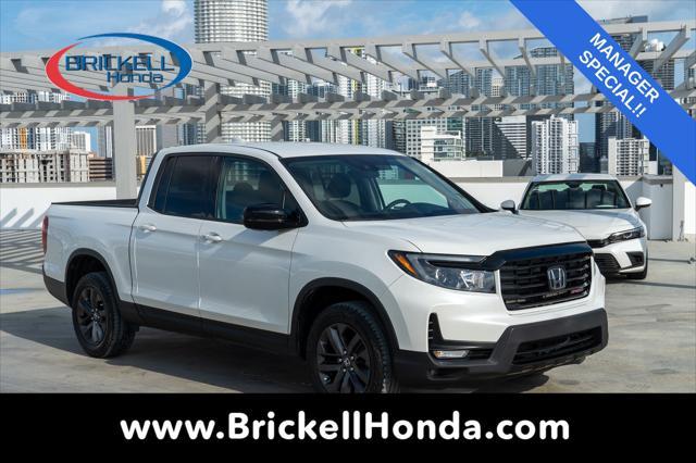 used 2022 Honda Ridgeline car, priced at $28,500