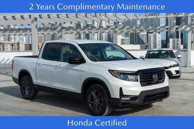 used 2022 Honda Ridgeline car, priced at $27,500