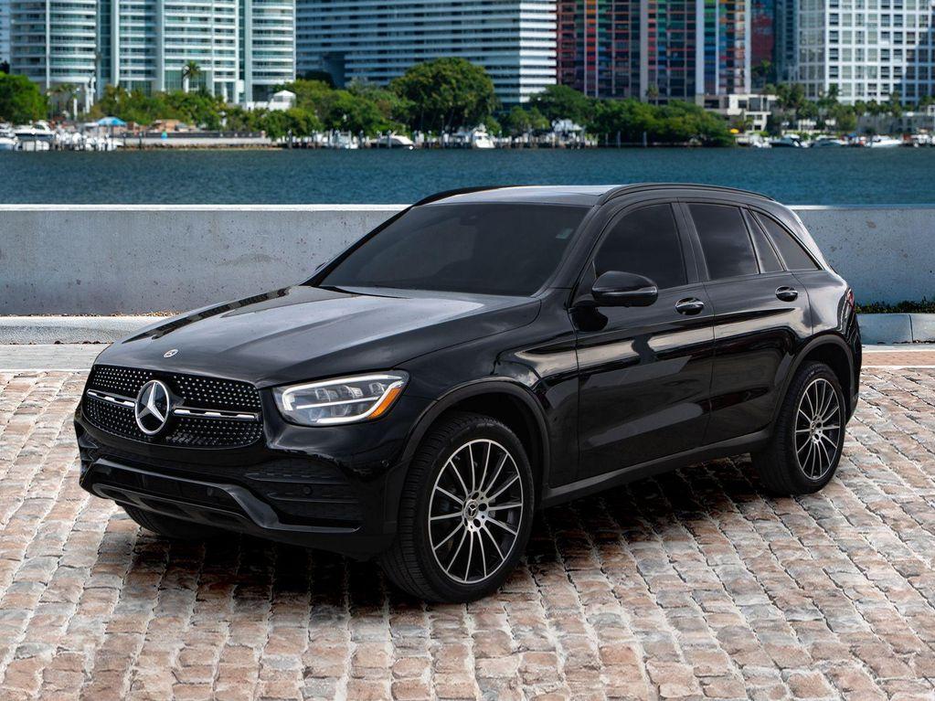 used 2021 Mercedes-Benz GLC 300 car, priced at $18,000