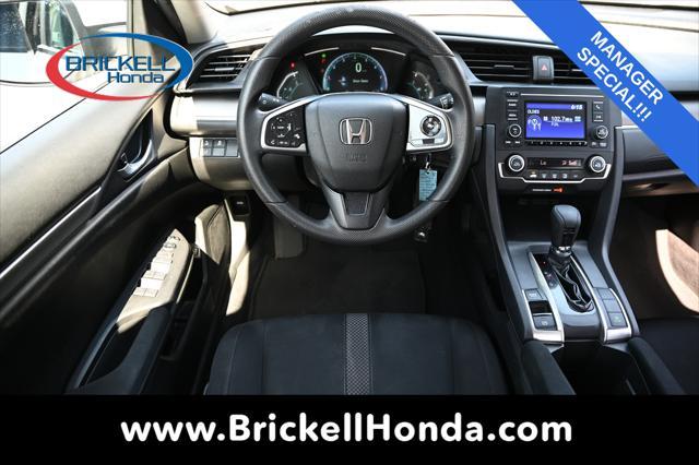 used 2021 Honda Civic car, priced at $18,000