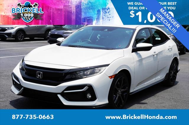 used 2021 Honda Civic car, priced at $19,709
